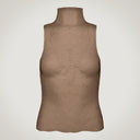 Maglia punto fantasia con giromanica alla americana in lana merino e alpaca