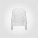 Maglia slim con dettagli traforati
