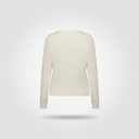 Maglia slim con dettagli traforati