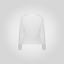 Maglia slim con dettagli traforati