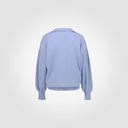 Polo oversize con collo camicia e polsi aperti