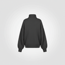 Maglia collo a cratere con fondo manica ampio