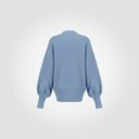 Cardigan over con polsini a doppio bottone