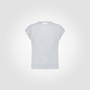 Maglia girocollo semi smanicata