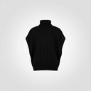 Maglia over con apertura laterale profonda