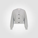 Cardigan 3 bottoni corto in vita