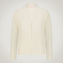 Maglia con gancetto centrale a scomparsa 100% lana merino