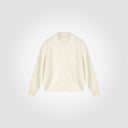Giacchina collo camicia con bottoni over pipistrello