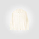 Camicia ampia con collo camicia e tasche frontali