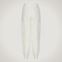 Trousers with side pockets in 100% merino wool