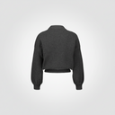 Bomber con zip e tasche diagonali